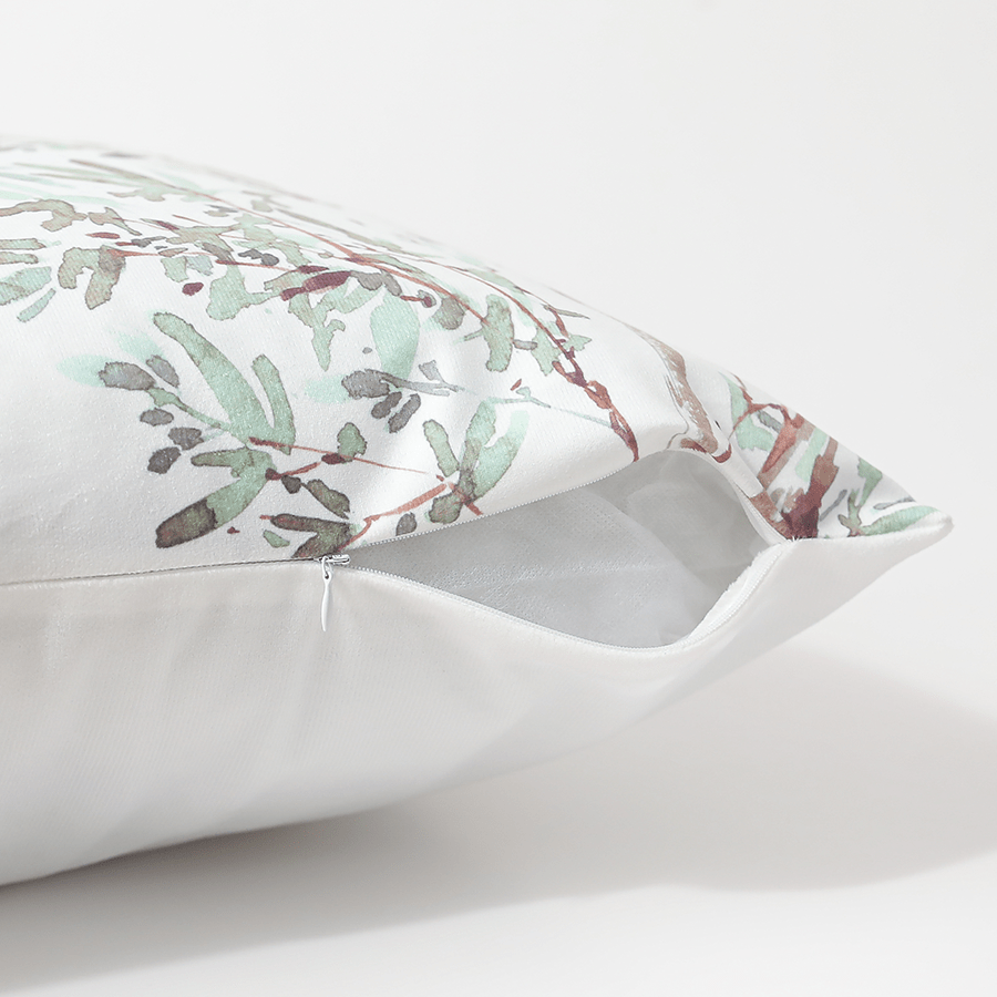 Leaf Pattern Floor Pillowcase