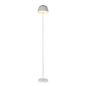White Metal Floor Lamp
