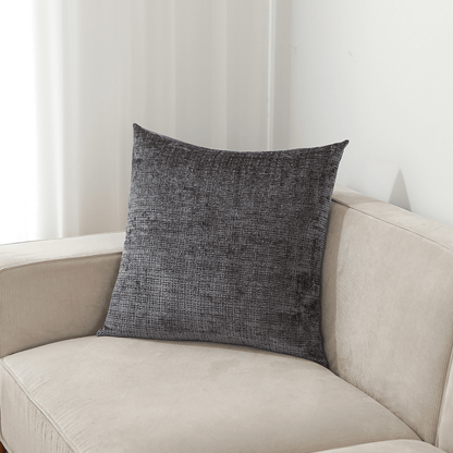 Dark Chenille Floor Pillowcase