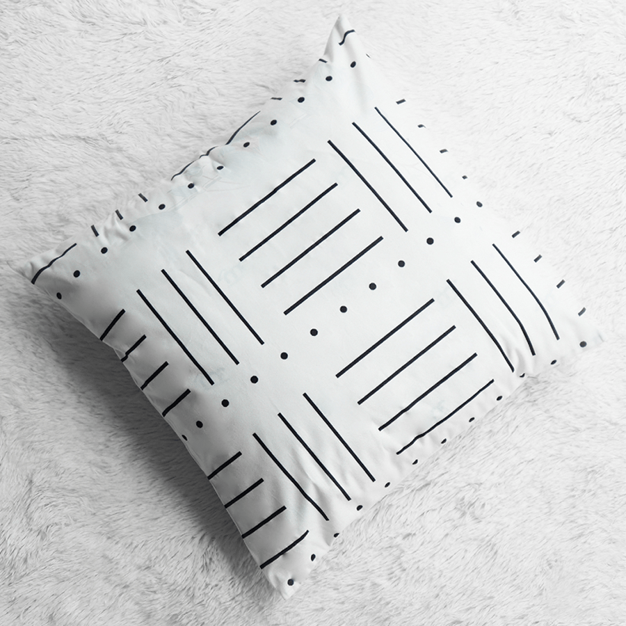 Dots & Lines Floor Pillowcase