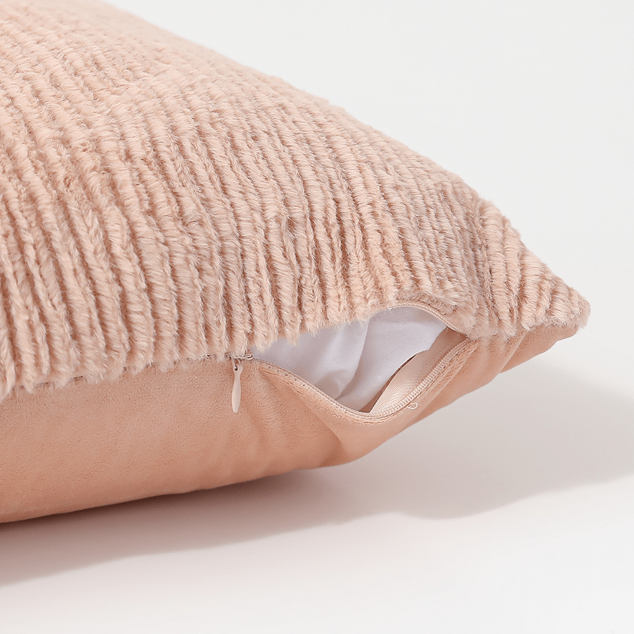 Faux Throw Pillowcase