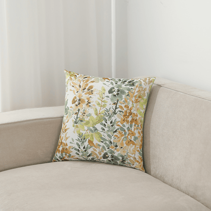 Foliage Jacquard Throw Pillowcase