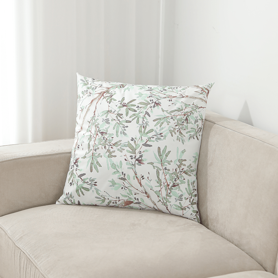 Leaf Pattern Floor Pillowcase