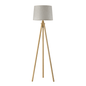 Natural Tripod Floor Lamp